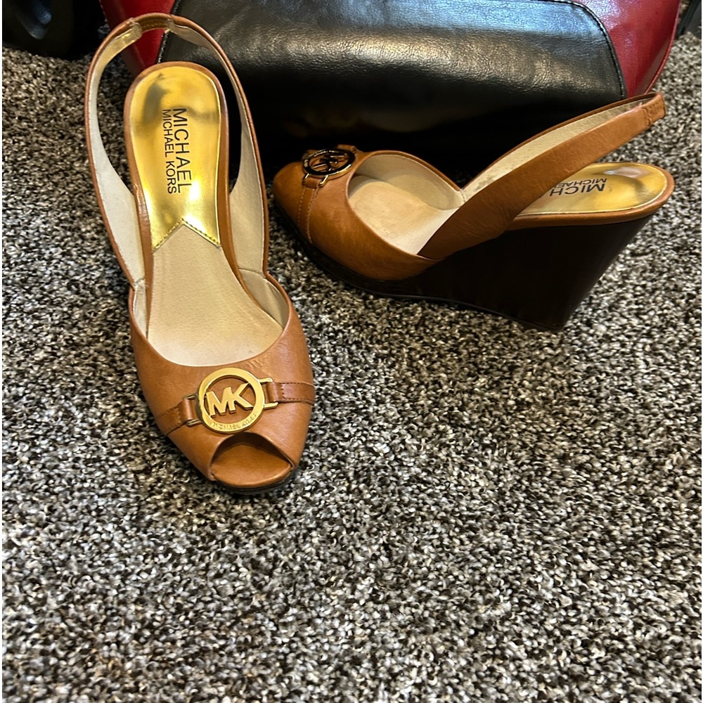 Michael Kors low heel shoes.